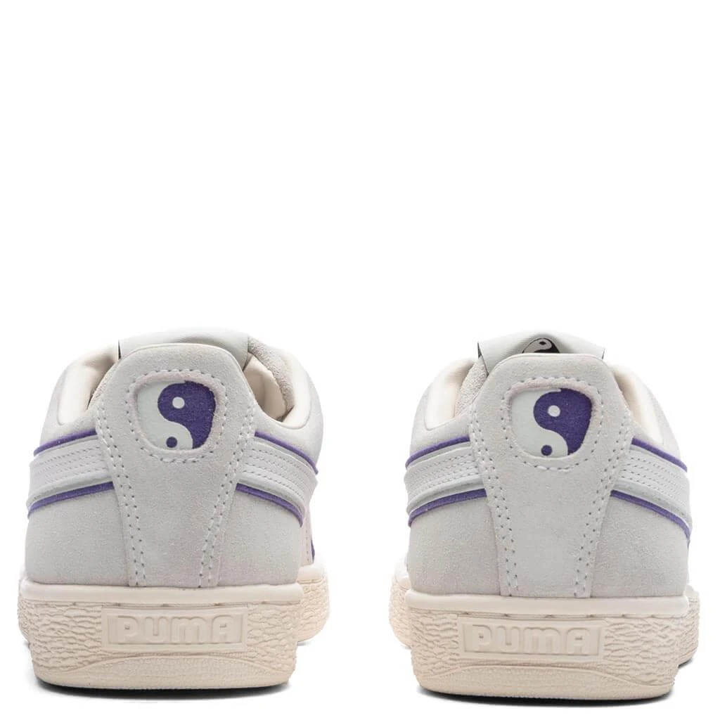 商品Puma|Puma x Lauren London Women's Suede - White/White,价格¥672,第4张图片详细描述