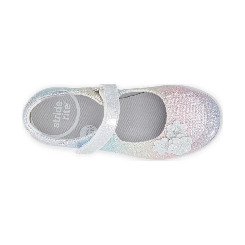 商品Stride Rite|Little Girls Holly Mary Jane Shoes,价格¥419,第4张图片详细描述