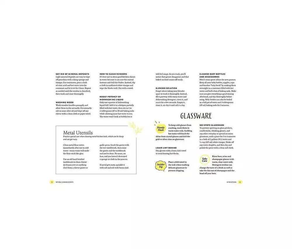 商品Barnes & Noble|Natural Cleaning Secrets: Easy and Inexpensive Solutions for Home, Garden, Pets, Personal Care and More by Reader's Digest,价格¥149,第5张图片详细�描述