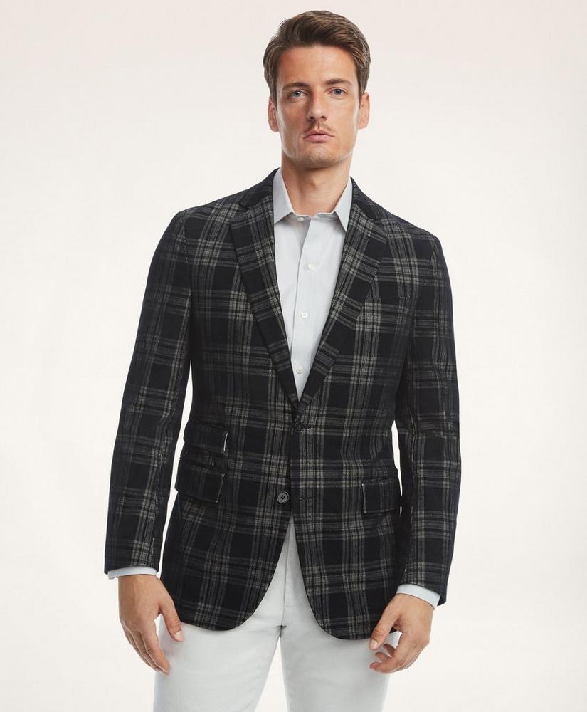 商品Brooks Brothers|Regent Regular-Fit Fine-Wale Corduroy Plaid Sport Coat,价格¥2785,第1张图片