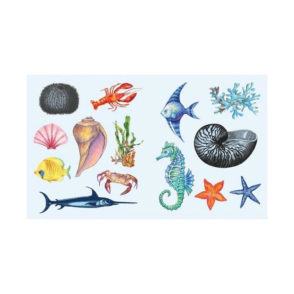 商品Barnes & Noble|Sticker Studio - Atlantis - A Sticker Gallery of the Deep Blue Sea by Chloe Standish,价格¥193,第3张图片详细描述