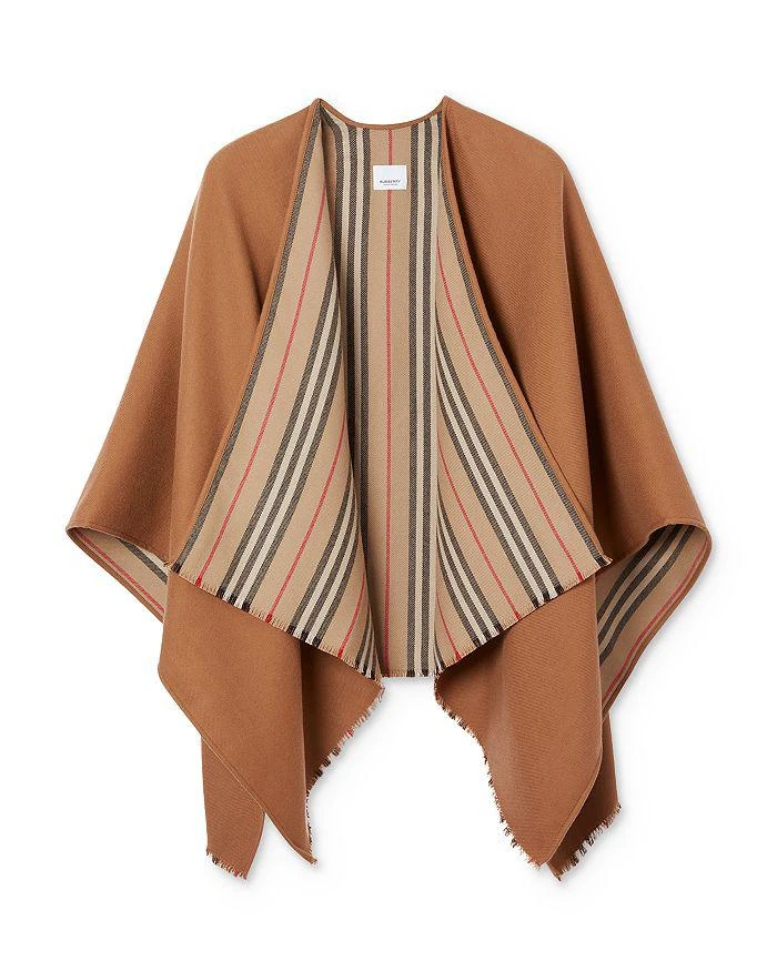 Icon Stripe Wool Cape 商品