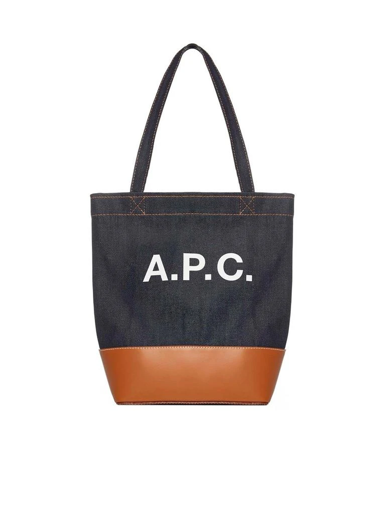 商品A.P.C.|A.P.C. Axelle Two-Tone Small Tote Bag,价格¥1460,第1张图片