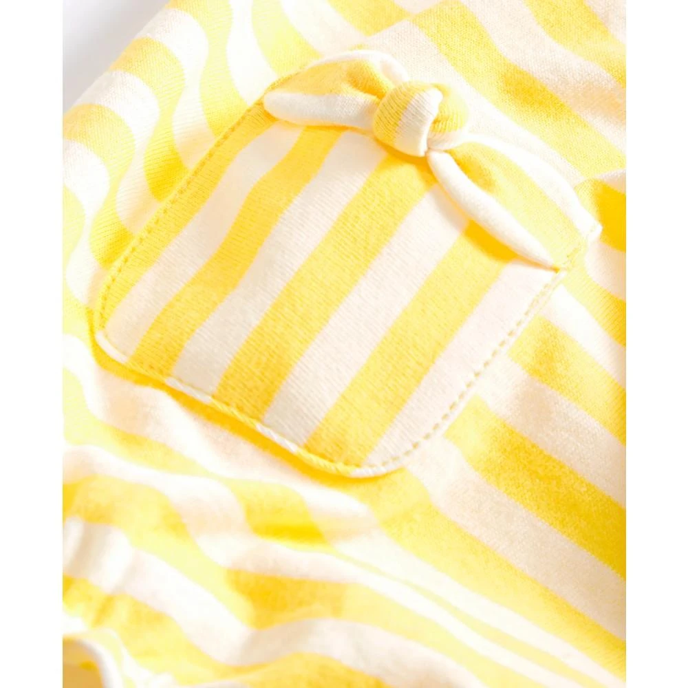 商品First Impressions|Baby Girls Stripes Sunsuit, Created for Macy's,价格¥111,第3张图片详细描述