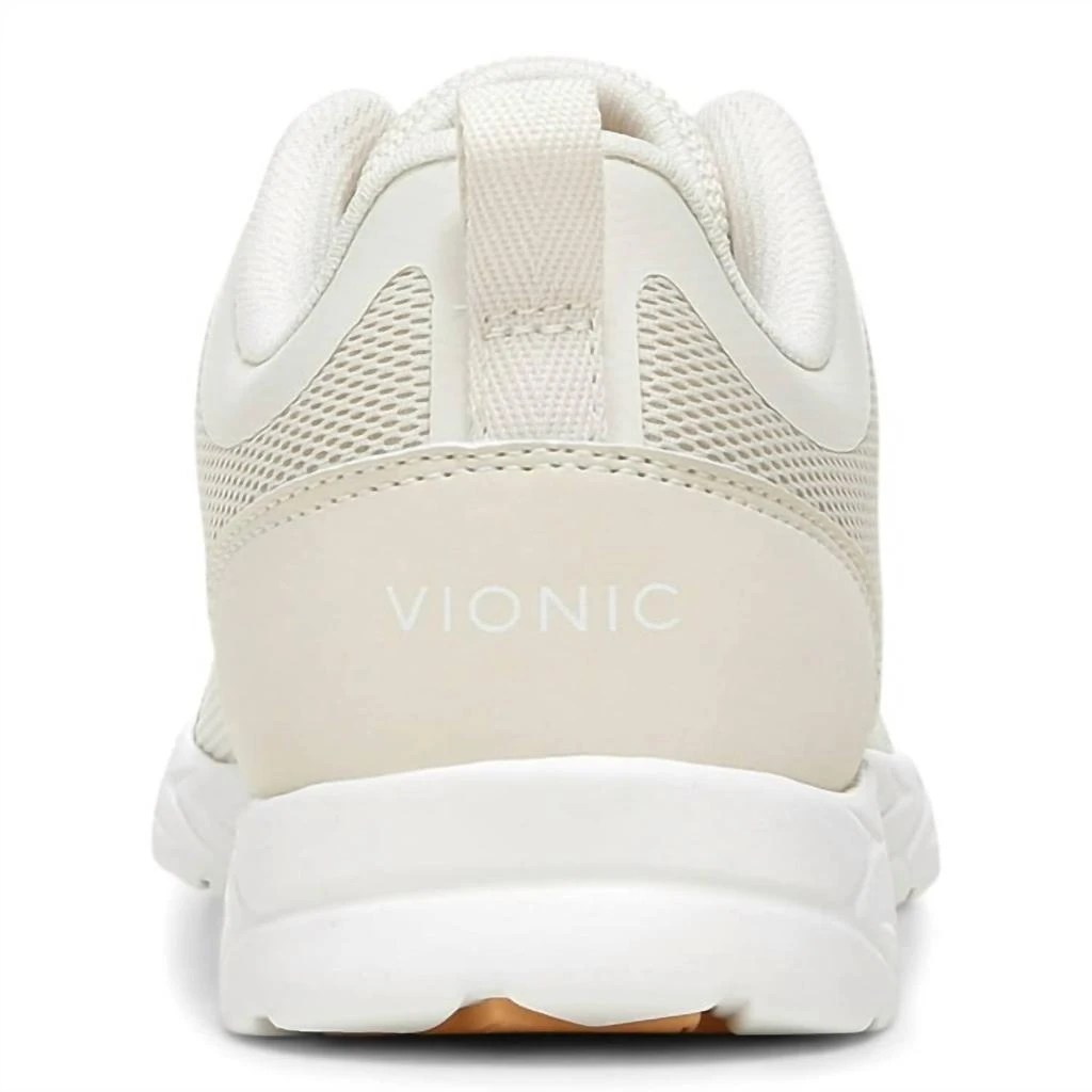 商品VIONIC|Women's Layla Brisk Sneakers - Wide Width In Cream/semolina,价格¥535,第4张图片详细描述