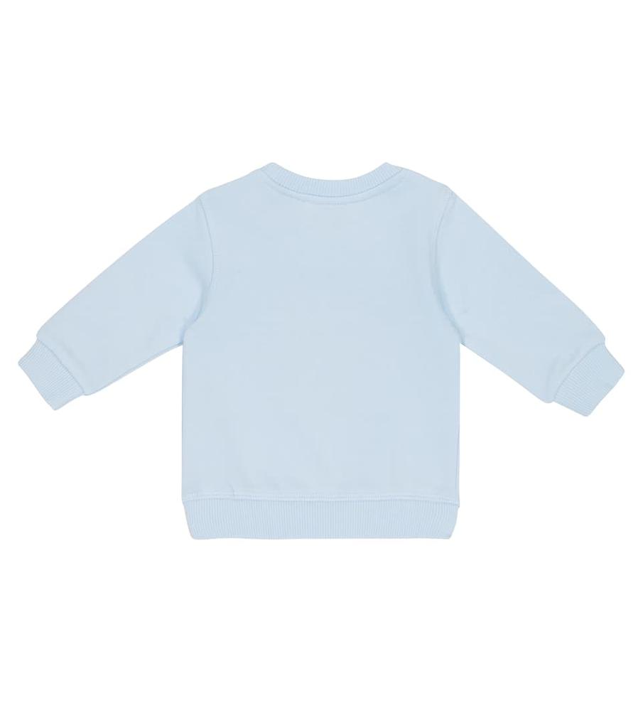 Baby logo embroidered cotton sweatshirt商品第2张图片规格展示