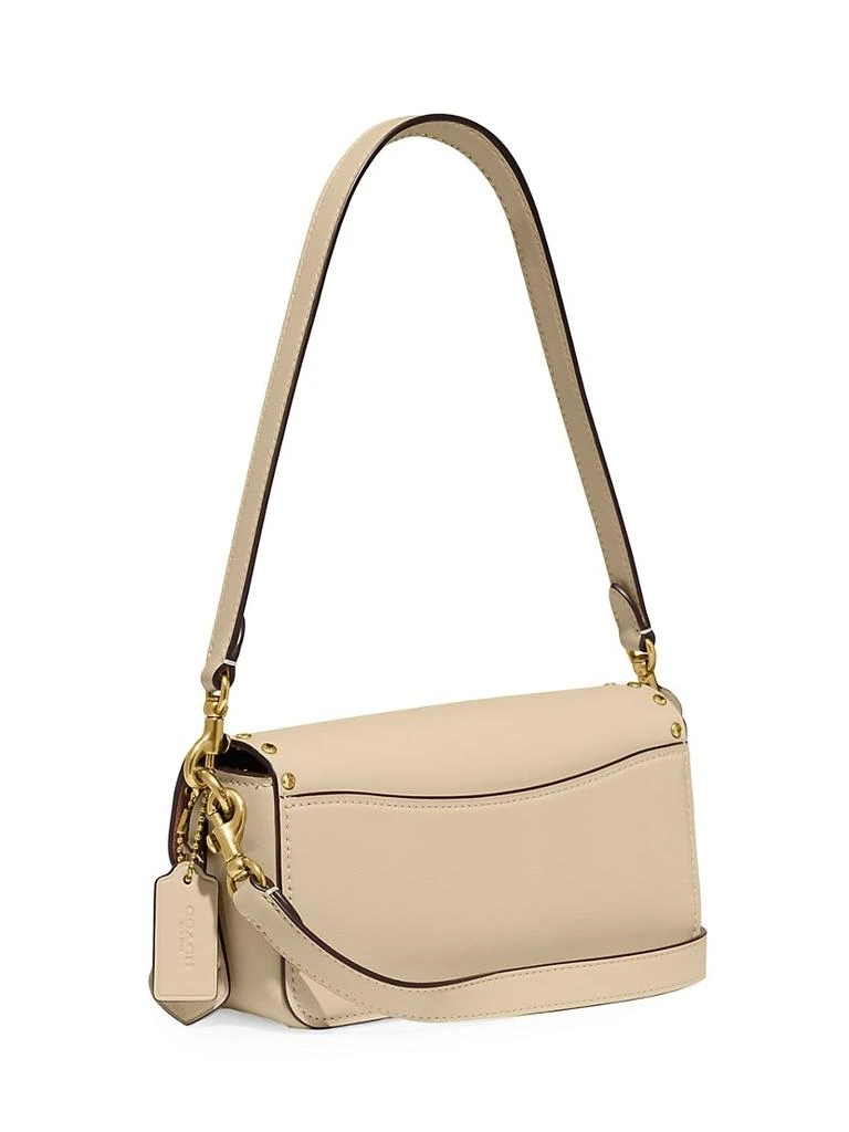 商品Coach|Studded Leather Shoulder Bag,价格¥1687,第4张图片详细描述