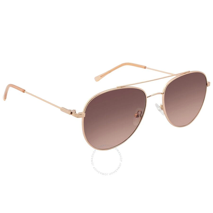 商品Calvin Klein|Brown Pilot Ladies Sunglasses CK20120S 780 55,价格¥187,第3张图片详细描述