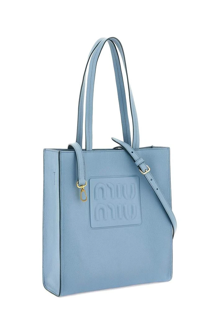 商品Miu Miu|Miu miu madras leather tote bag,价格¥7322,第3张图片详细描述