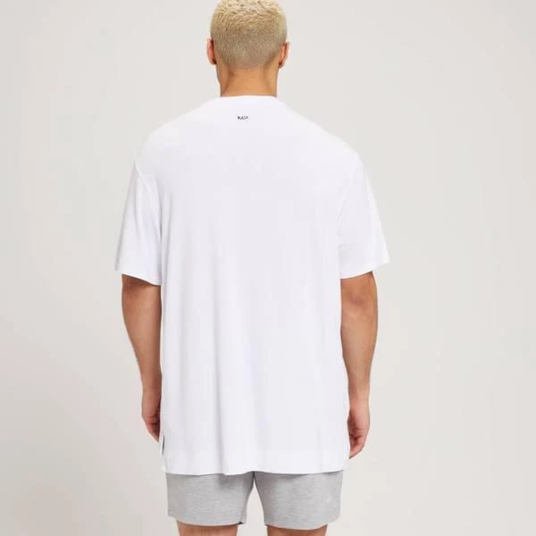 商品Myprotein|MP Men's Composure Oversized Short Sleeve T-Shirt - White,价格¥204,第3张图片详细描述