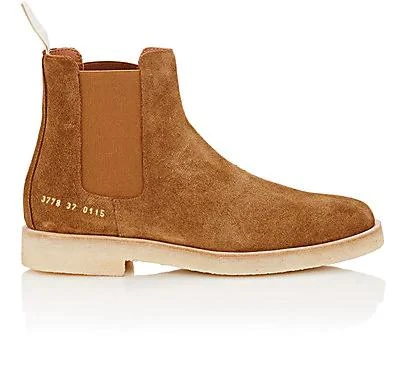 商品Common Projects|男士麂皮切尔西靴,价格¥2095,第1张图片