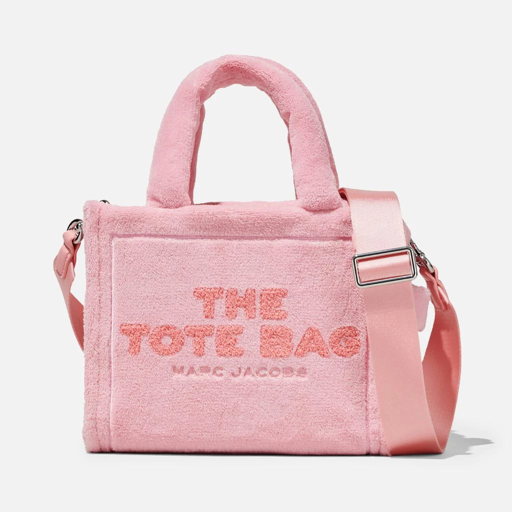 商品Marc Jacobs|Marc Jacobs Women's The Mini Tote Bag Terry - White,价格¥1429,第1张图片