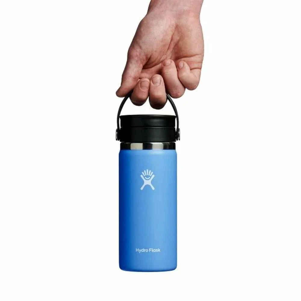 商品Hydro Flask|HYDRO FLASK - 16 OZ WIDE MOUTH FLX LID - 16oz - White,价格¥244,第3张图片详细描述