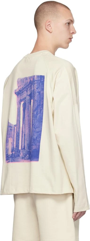 商品Calvin Klein|Off-White Ruins Long Sleeve T-Shirt,价格¥404,第3张图片详细描述