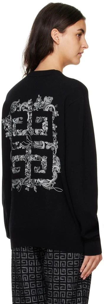 商品Givenchy|Black Crewneck Sweater,价格¥3657,第3张图片详细描述