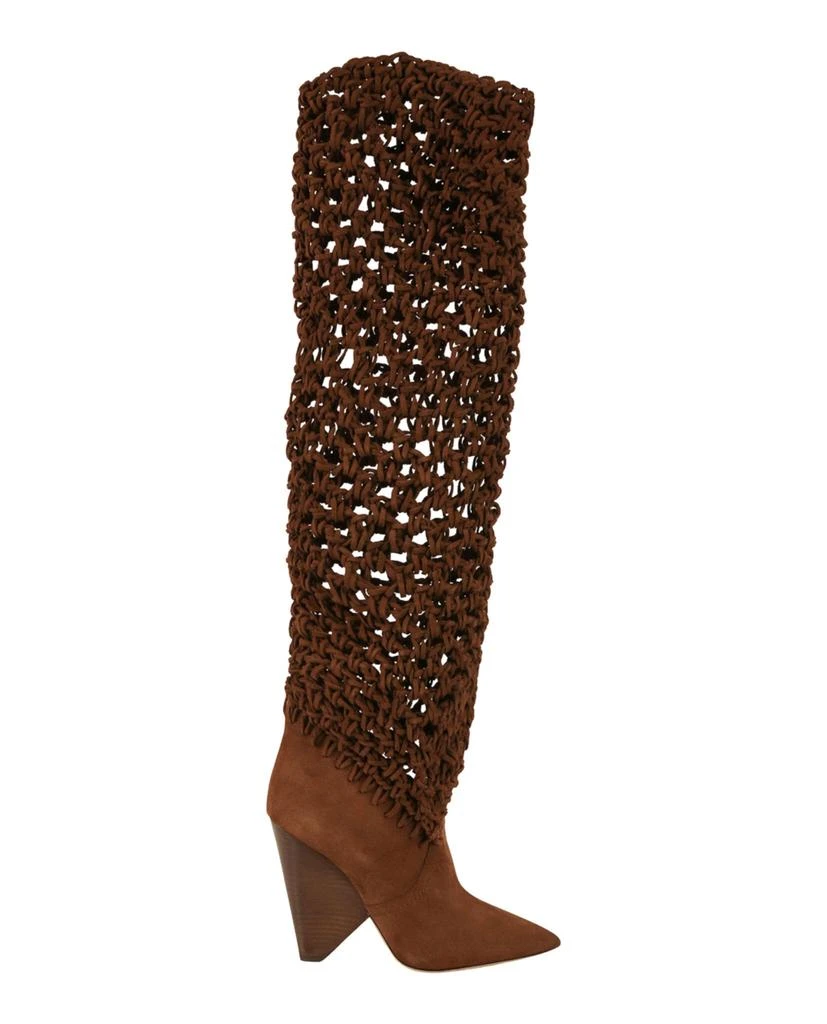 商品Yves Saint Laurent|Soho Niki Thigh High Boots,价格¥7365,第1张图片