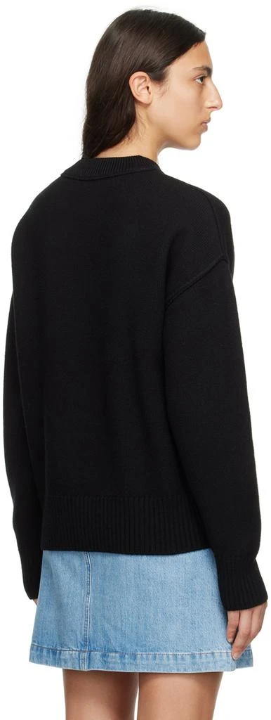 商品AMI|Black Ami de Cœur Sweater,价格¥1742,第3张图片详细描述