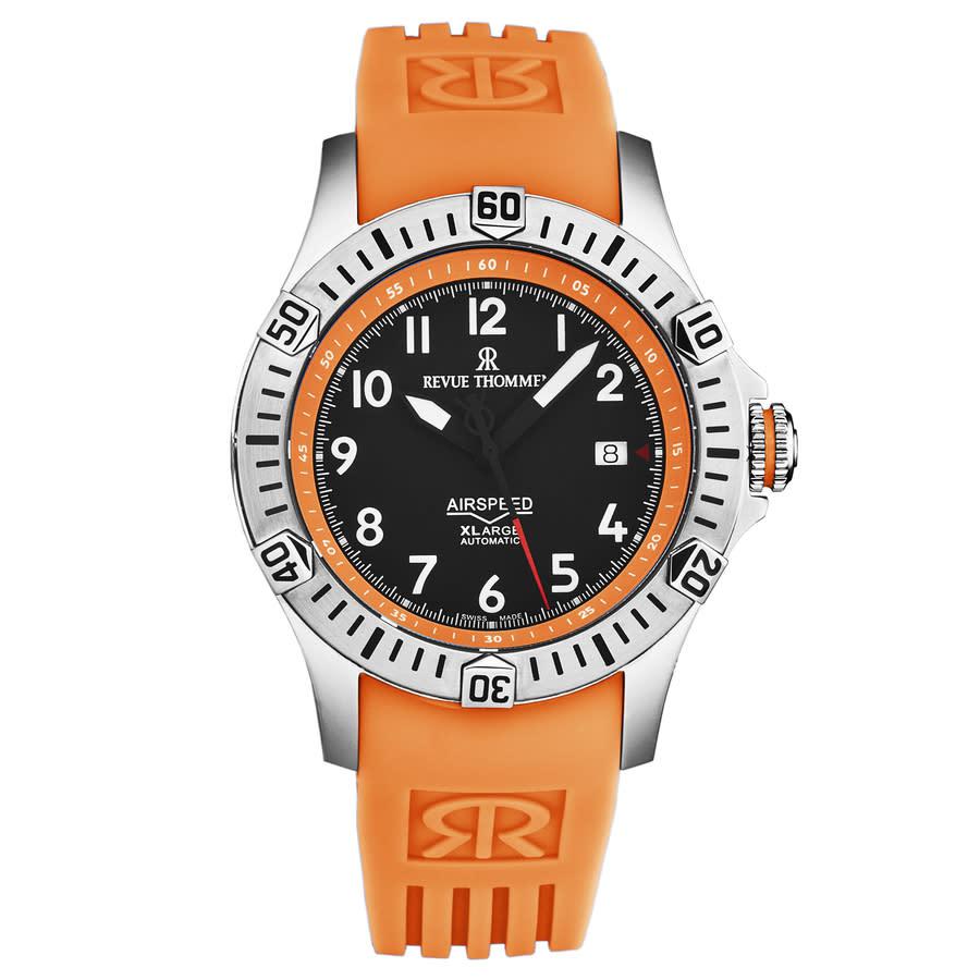 Revue Thommen Air speed Automatic Black Dial Mens Watch 16070.4739商品第1张图片规格展示