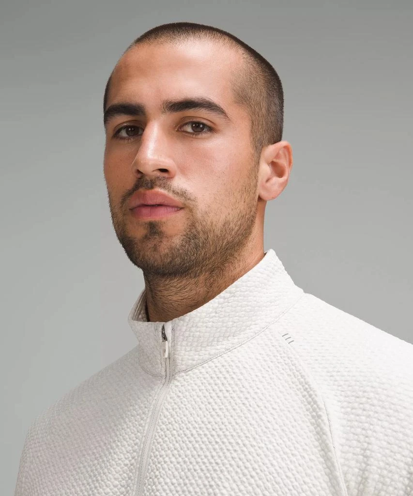 Textured Double-Knit Cotton Half Zip 商品