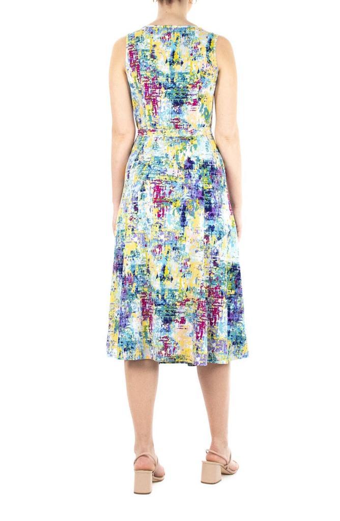 商品Nina Leonard|Sylvia Sleeveless Midi Dress,价格¥222,第4张图片详细描述