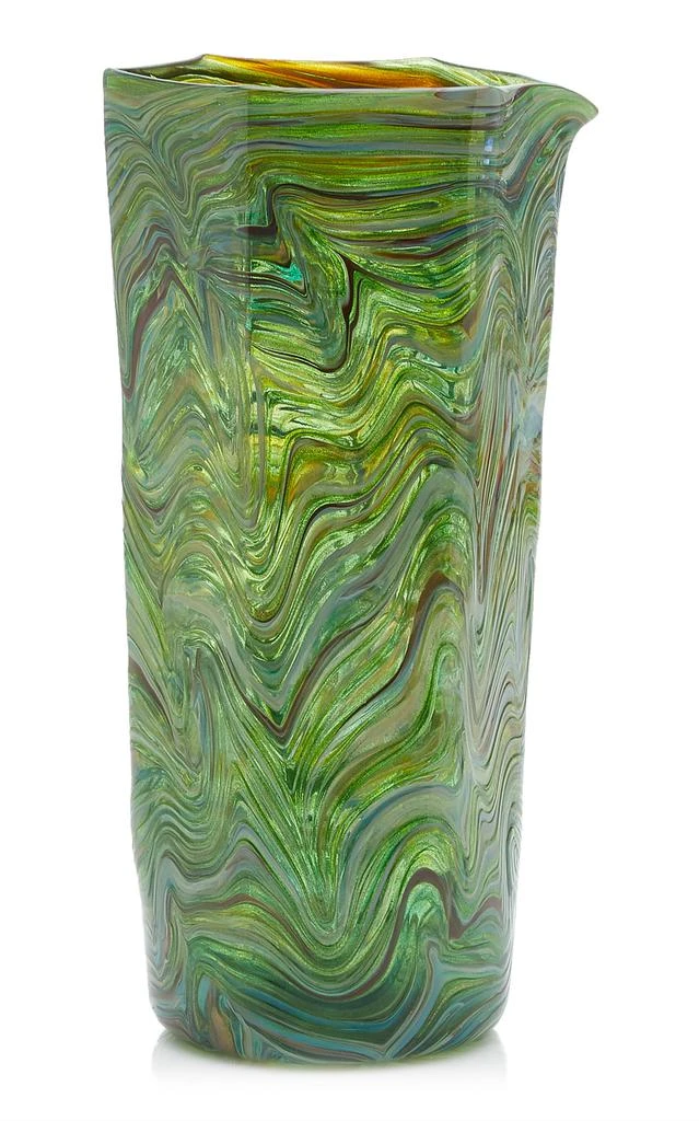 商品MoDA|Moda Domus - Calcedonio Glass Water Pitcher - Green - Moda Operandi,价格¥3253,第1张图片