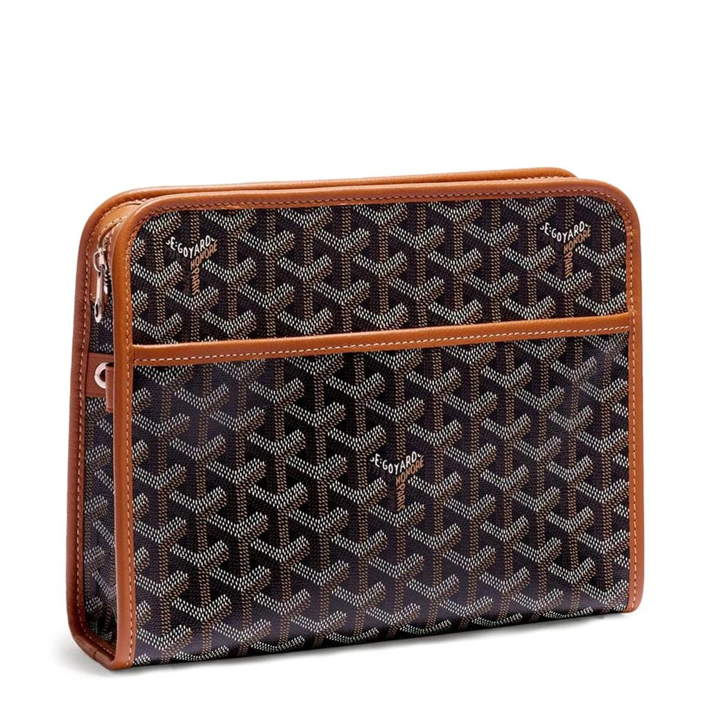 商品Goyard|Goyard Jouvence MM Black/Tan Washbag,价格¥12750,第1张图片