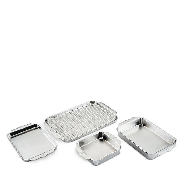 商品Hestan|OvenBond® 5-Piece Tri-ply Clad Stainless Steel Ovenware Set,价格¥2093,第1张图片详细描述