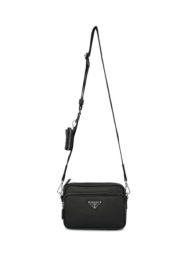 商品Prada|Prada Triangle-Logo Zipped Shoulder Bag,价格¥19230,第1张图片