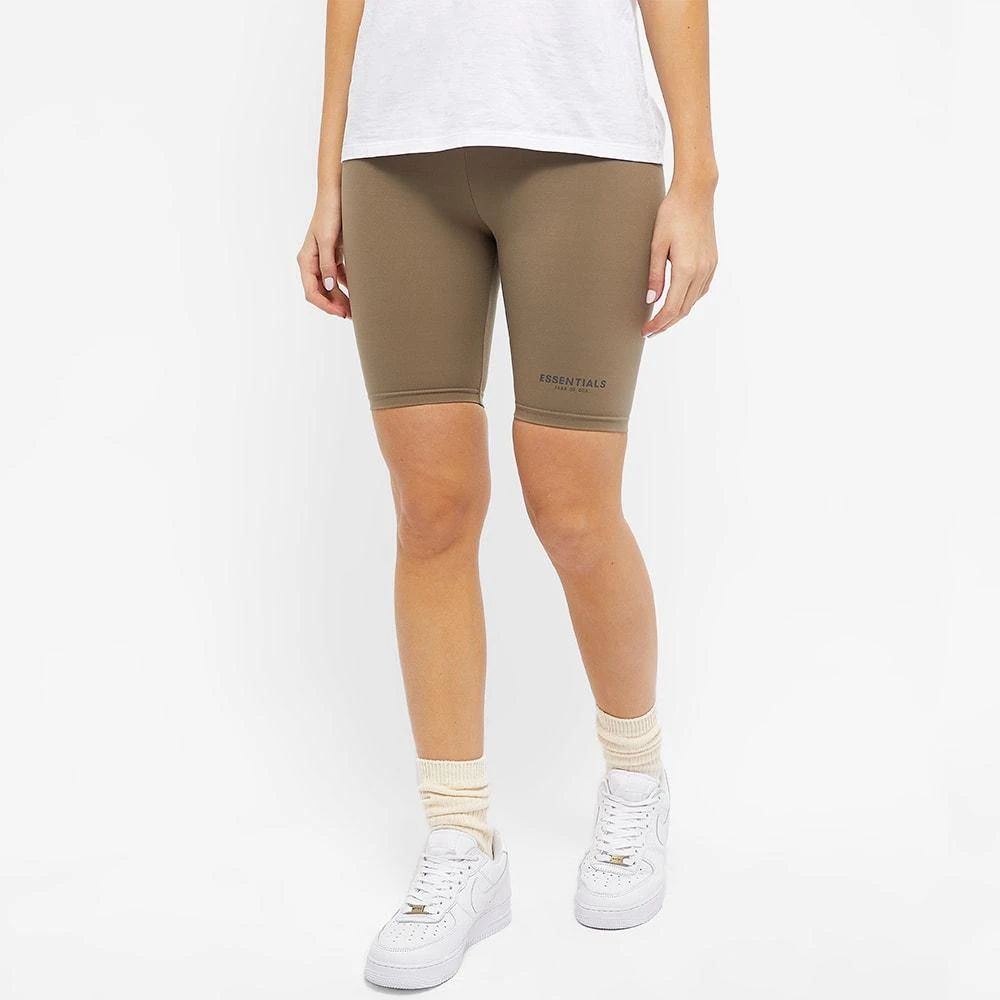 商品Essentials|Fear of God ESSENTIALS Athletic Biker Short - Harvest,价格¥365,第3张图片详细描述