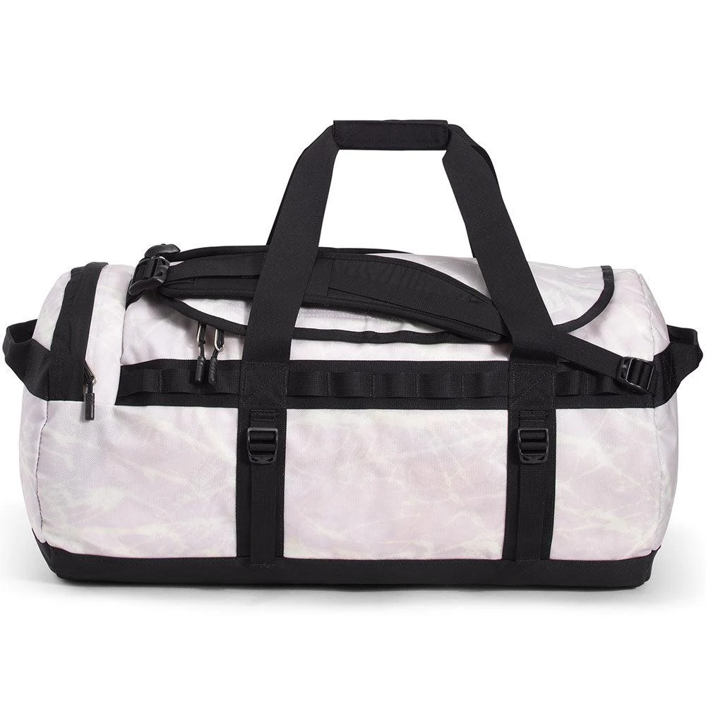商品The North Face|Base Camp Duffel - M 'Lavender Fog Mountain Splatter Print / TNF Black',价格¥1129,第1张图片