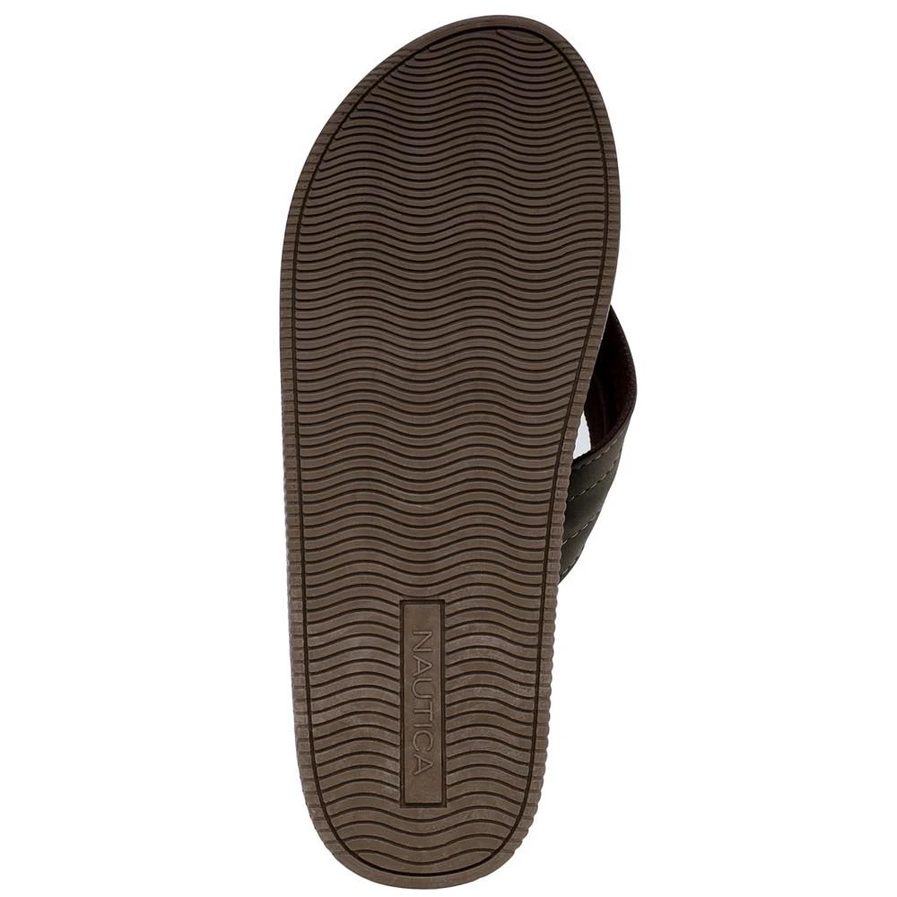 商品Nautica|Men's Clarkson 6 Thong Slide Flip Flops,价格¥239,第5张图片详细描述