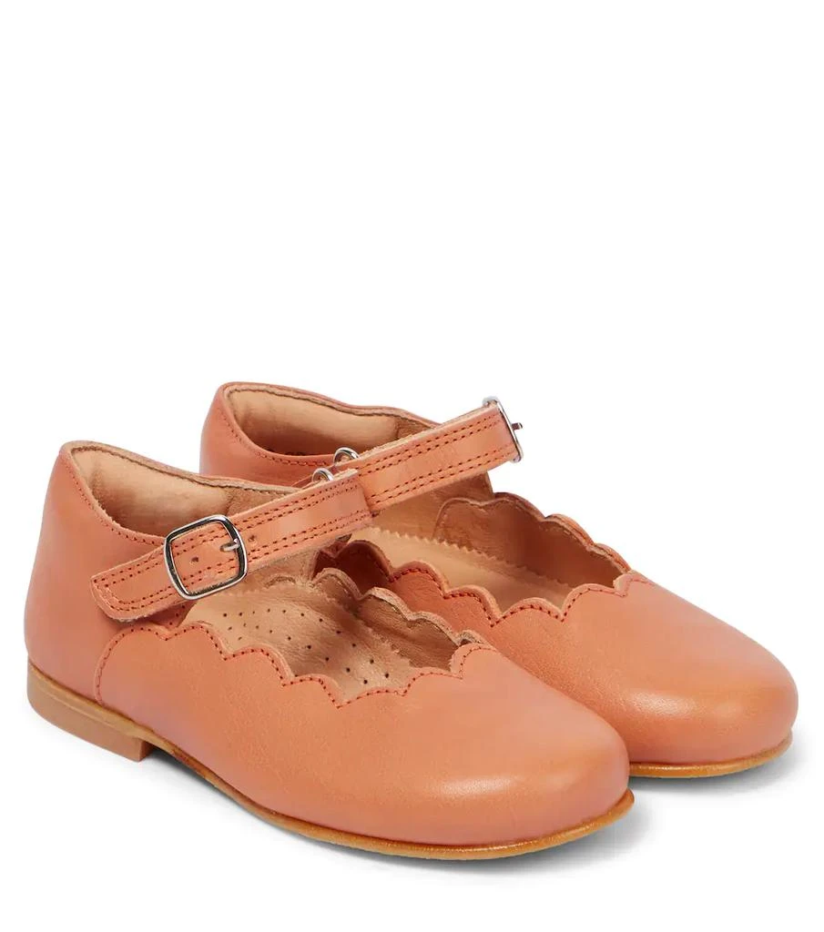 商品Petit Nord|Leather ballet flats,价格¥579,第1张图片