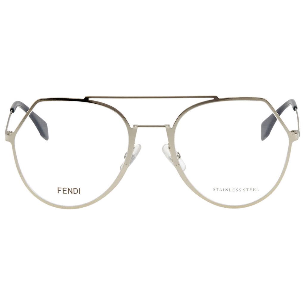 Fendi Demo Geometric Ladies Eyeglasses FF 0329 03YG 53商品第2张图片规格展示
