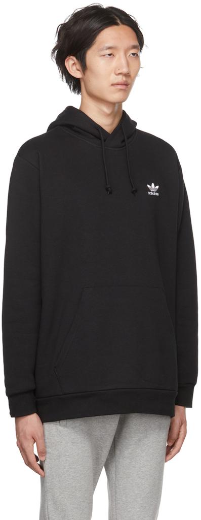 Black Essentials Hoodie商品第2张图片规格展示