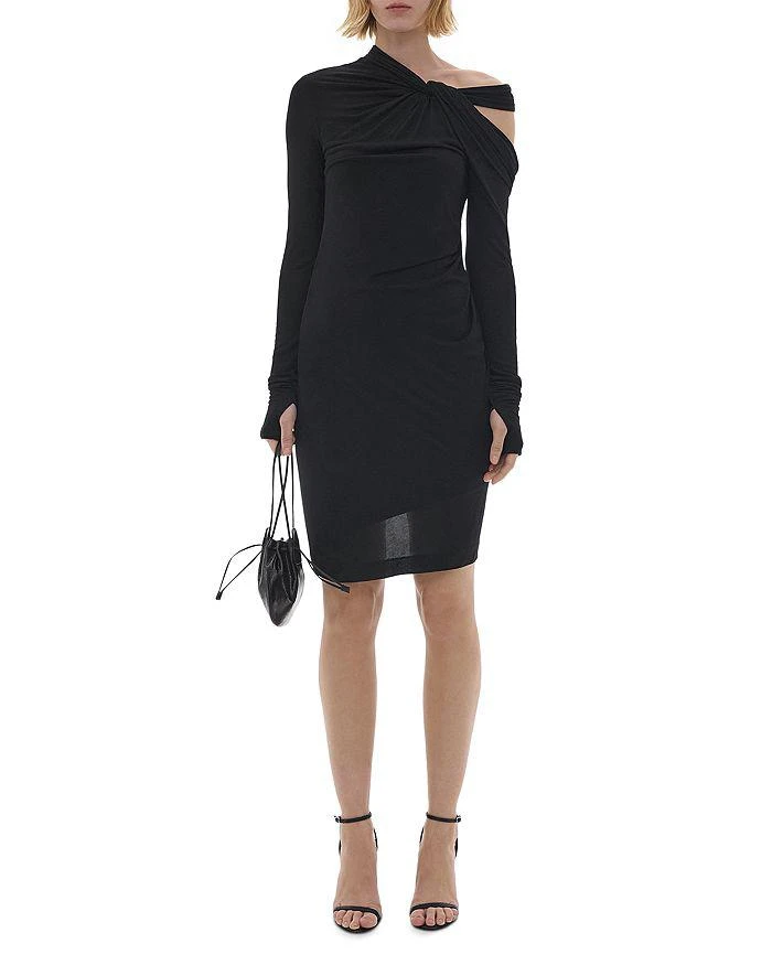 商品Helmut Lang|Twisted Cold Shoulder Dress,价格¥2768,第2张图片详细描述