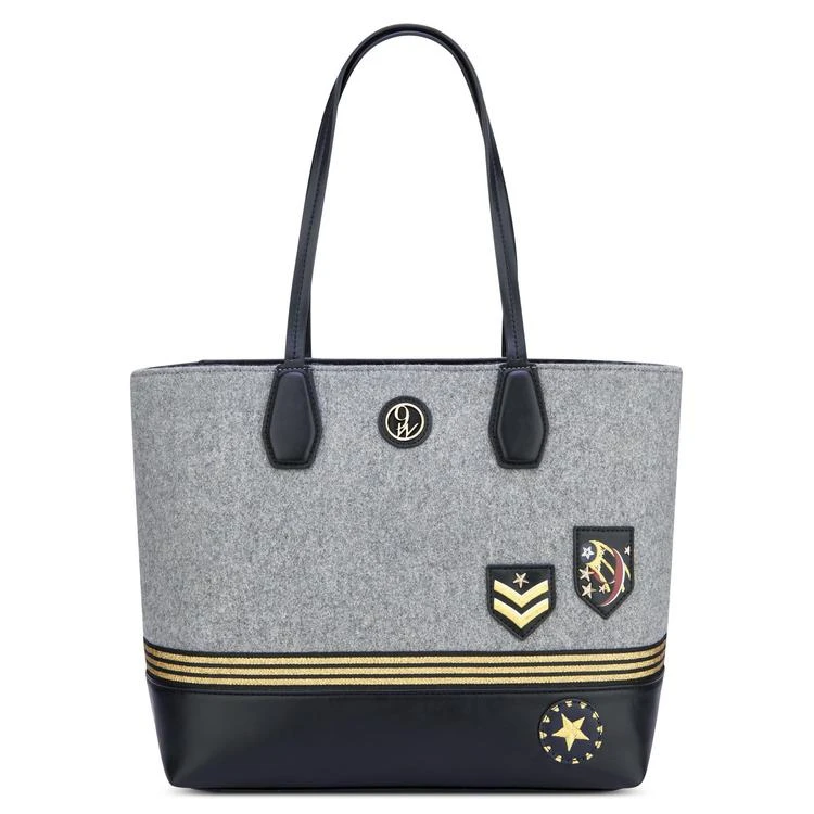 商品Nine West|贴布装饰托特包,价格¥657,第2张图片详细描述