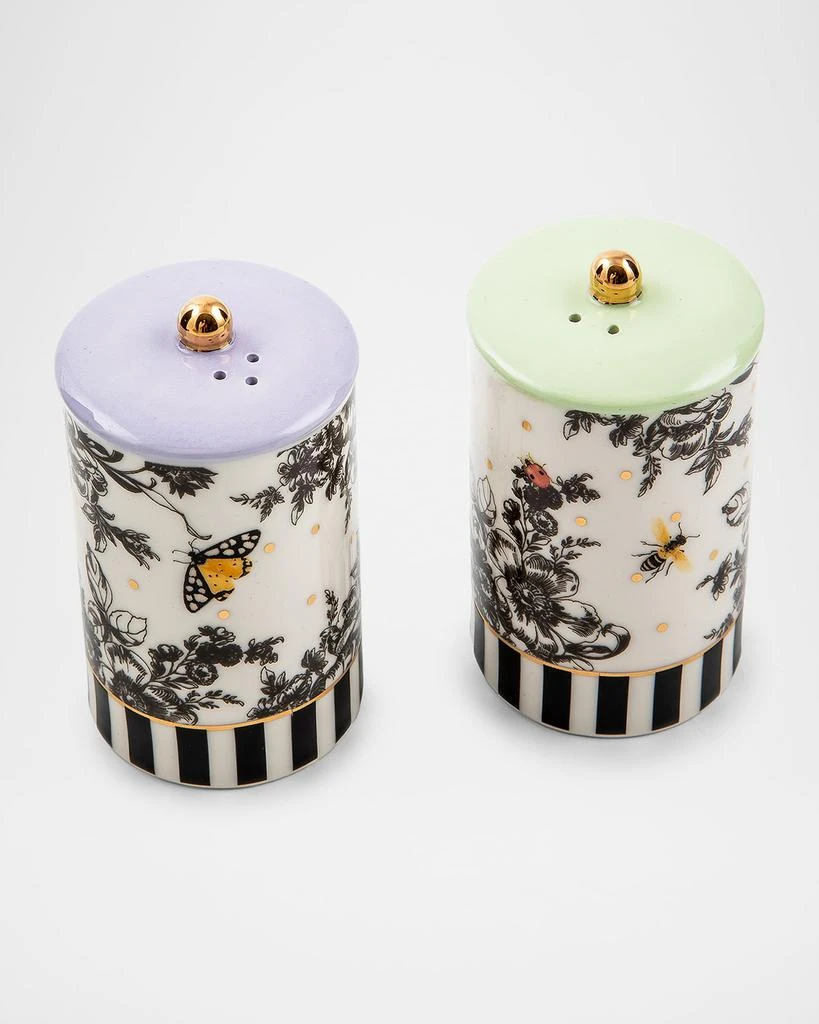 商品MacKenzie-Childs|Butterfly Toile Salt Pepper Set,价格¥388,第2张图片详细描述