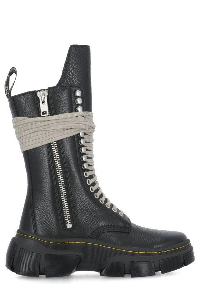 商品Rick Owens|Rick Owens X Dr. Martens 1918 Dmxl Calf Length Boots,价格¥3239,第1张图片