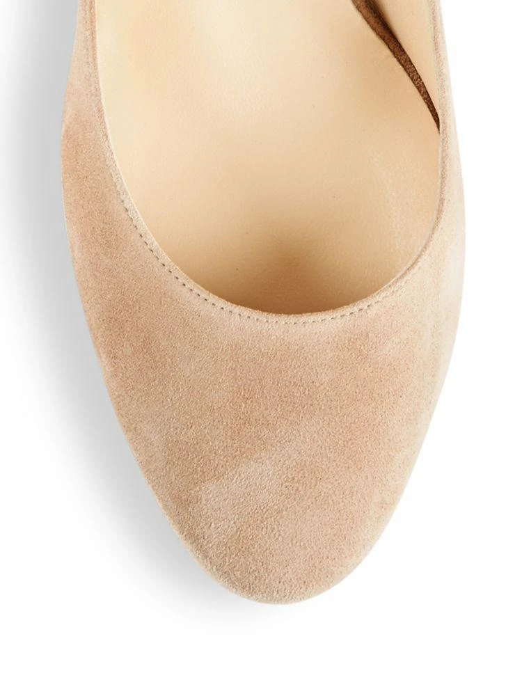 商品Jimmy Choo|Slip-On Leather Platform Pumps,价格¥2641,第3张图片详细描述
