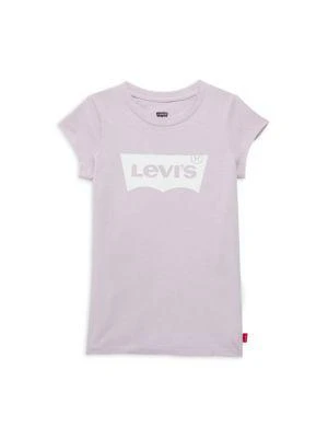 商品Levi's|Little Girl's & Girl's Logo Cotton-Blend Tee,价格¥40,第1张图片