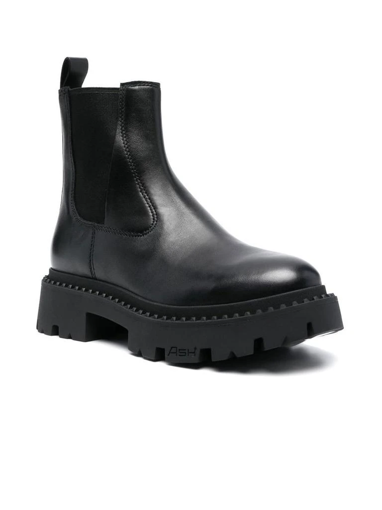 商品Ash|Black Calf Leather Genesis Ankle Boots,价格¥1197,第2张图片详细描述