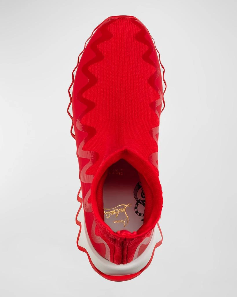 商品Christian Louboutin|Kid's Sharky Pull-On Sock Sneakers, Toddlers/Kids,价格¥2309,第4张图片详细描述