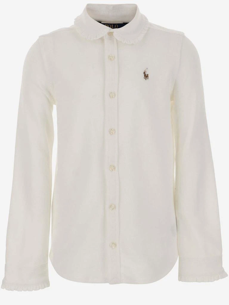商品Ralph Lauren|Cotton Logo Shirt,价格¥855,第1张图片