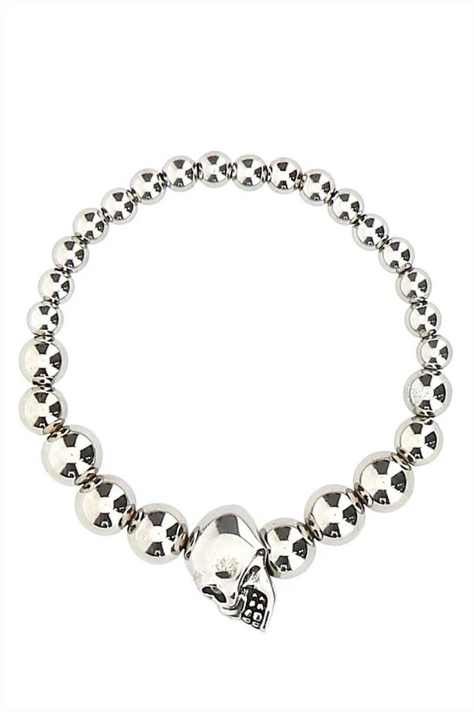 商品Alexander McQueen|Alexander McQueen Jewelry in Grey,价格¥1295,第1张图片