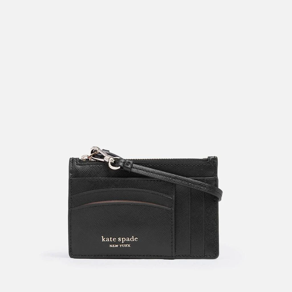 商品Kate Spade|Kate Spade New York Women's Spencer Saffiano Card Case Wristlet - Black,价格¥654,第1张图片