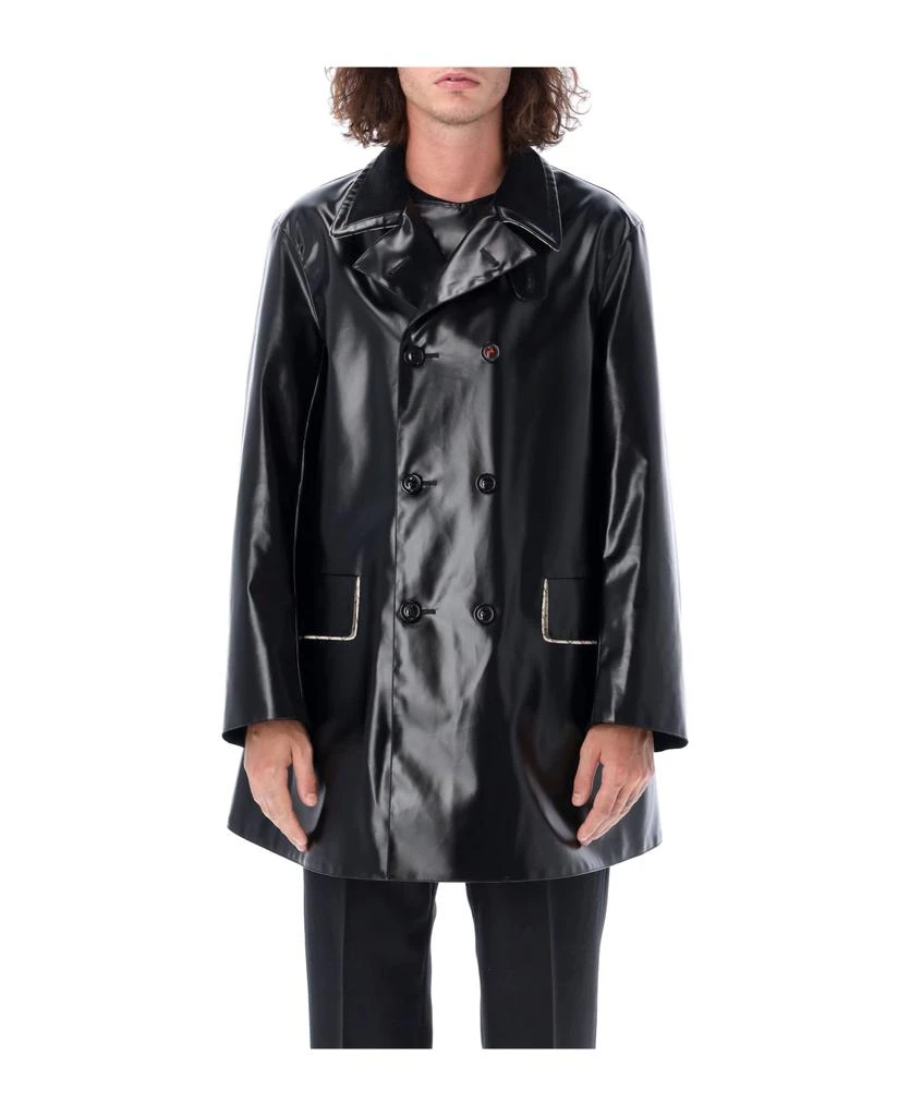 商品MAISON MARGIELA|Corduroy Collar Coated Coat,价格¥13278,第1张图片