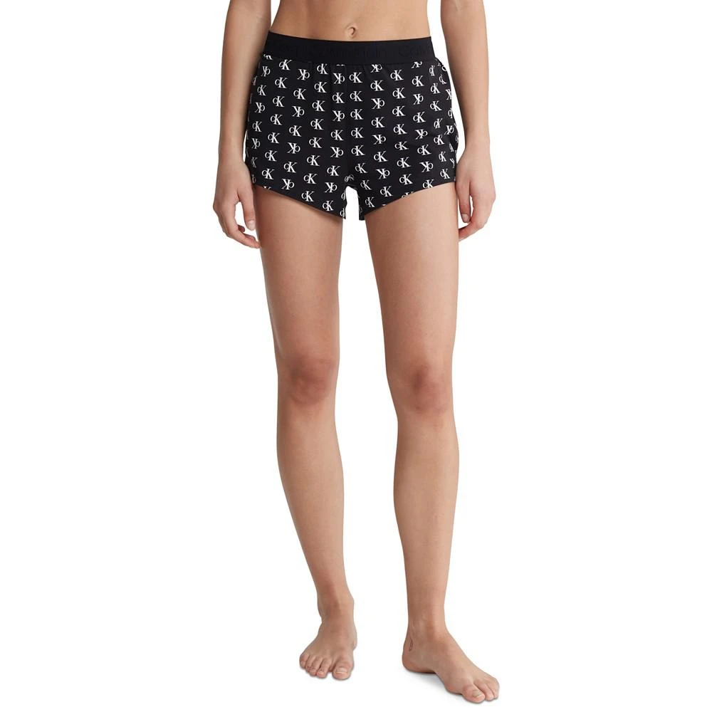 商品Calvin Klein|Women's Archive Logo Sleep Shorts QS7183,价格¥186,第3张图片详细描述