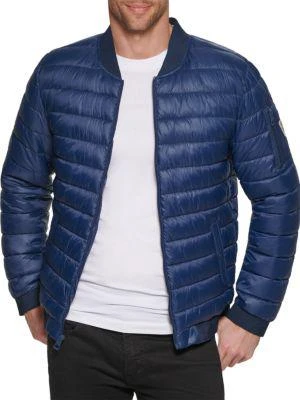 商品GUESS|Quilted Puffer Jacket,价格¥496,第1张图片