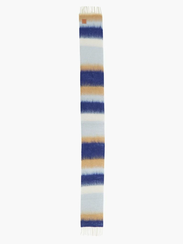 商品Loewe|Anagram-patch fringed mohair-blend scarf,价格¥2184,第4张图片详细描述