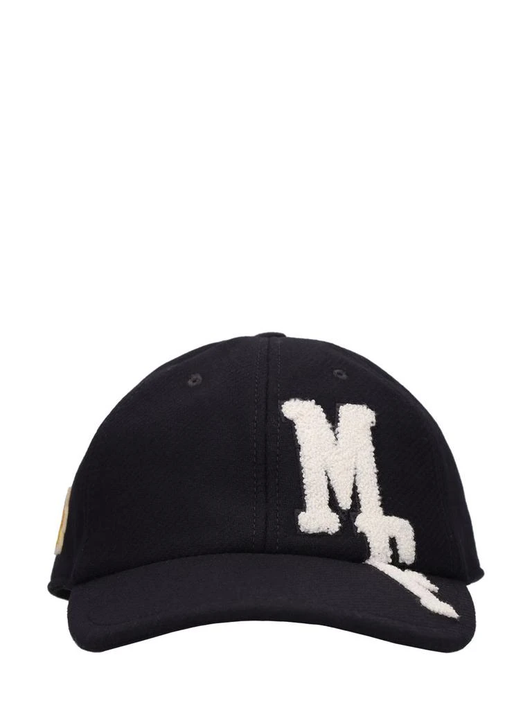 商品Moncler|Moncler X Frgmt Wool Blend Baseball Cap,价格¥3058,第1张图片